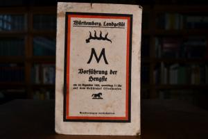 Württemberg. Landesgestüt. Vorführung der Hengs...