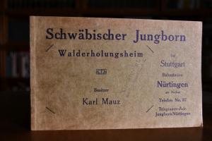 Schwäbischer Jungborn Walderholungsheim bei Stu...