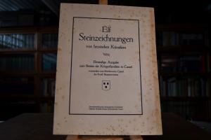 Elf Steinzeichnungen von hessischen Künstlern. ...