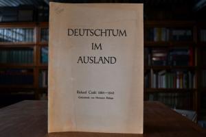 Richard Csaki 1886-1943. Gedenkrede von Hermann...