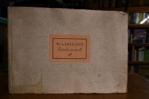 Rondo a moll. K.V. 511. Faksimile nach der im B...