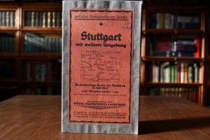 Stuttgart mit weiterer Umgebung.