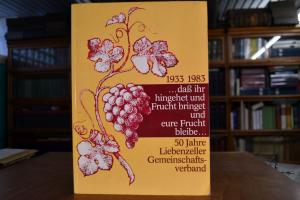 50 Jahre Liebenzeller Gemeinschaftsverband 1933...