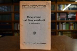 Nationalismus und Sozialdemokratie.