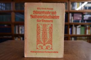 Bürgerkunde und Volkswirtschaftslehre für Frauen.