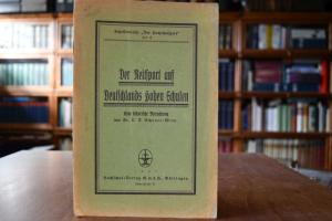 Der Reitsport auf Deutschlands Hohen Schulen. E...