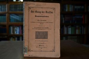 Der Gang der Dressur des Remontepferdes. Ein Le...