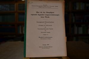 Über die der Dämpfigkeit zugrunde liegenden Lun...