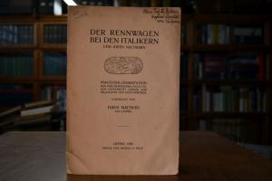 Der Rennwagen bei den Italikern und ihren Nachb...