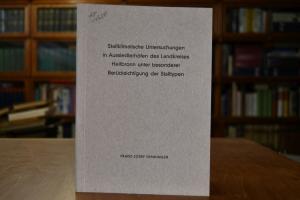 Stallklimatische Untersuchungen in Aussiedlerhö...