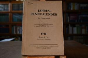 Jahresrennkalender für Deutschland 1946. I. und...