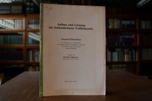 Aufbau und Leistung der Schlenderhaner Vollblut...