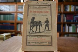 Der Training des Pferdes zu verschiedenen Gebra...