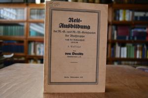 Reit-Ausbildung der M.-G.- und M.-W.-Kompanien ...