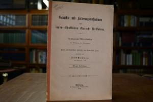 Geschichte und Förderungsmaßnahmen der landwirt...