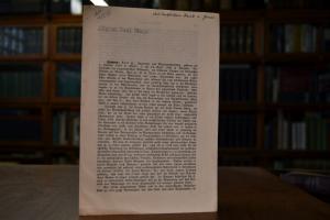 Sonderdruck des Artikels "Karl Humann" in der A...