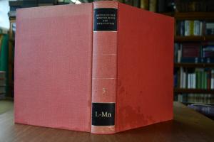 Historisches Wörterbuch der Philosophie. Bd. 5 ...