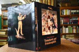 K[laus] Dill. Tomahawk und Friedenspfeife. Bild...