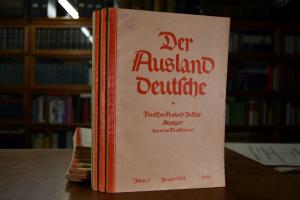 Der Auslandsdeutsche. Zeitschrift für die Kunde...