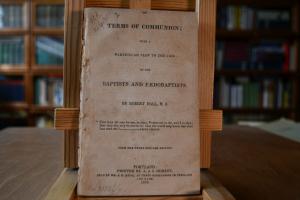 On Terms of Communion; with particular view to ...