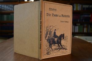 Die Dame als Reiterin. Informierung über die Re...