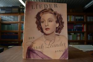 Lieder, die Zarah Leander singt.