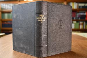Das Meßbuch der heiligen Kirche in Großdruck im...