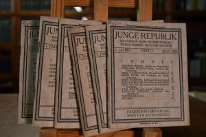 Junge Republik. Bausteine zum neuen Werden. 1. ...