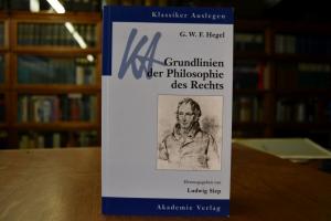 G. W. F. Hegel, Grundlinien der Philosophie des...