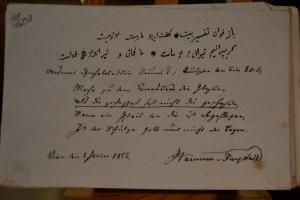 Deutsches Stammbuch. Autographisches Album der ...