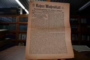 Lahrer Wochenblatt. Unterhaltungsbeilage der "L...