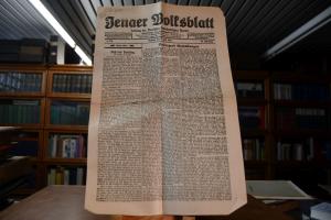 Jenaer Volksblatt, Zeitung der Deutschen demokr...