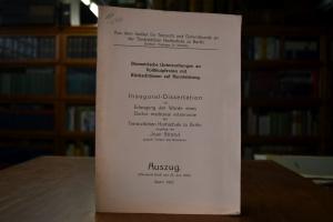 Biometrische Untersuchungen an Vollblutpferden ...