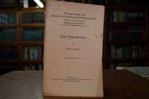 Über Willensfreiheit.