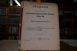 Programm des Königlich Württembergischen Evange...