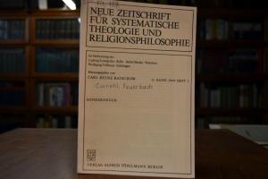 Feuerbach und die Naturphilosophie. Zur Genese ...