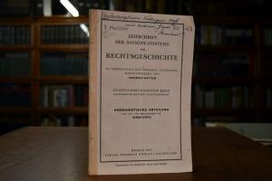 Der Gedankengang des Sachsenspiegels. Beiträge ...