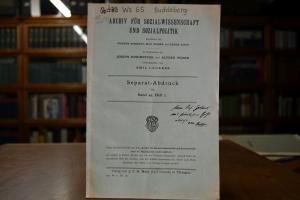 Das soziologische Problem der Sozialdemokraten.