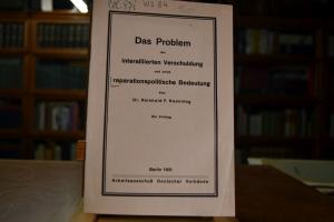 Das Problem der interalliierten Verschuldung un...