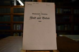 Staatsminister Rönneburg über Volk und Boden.