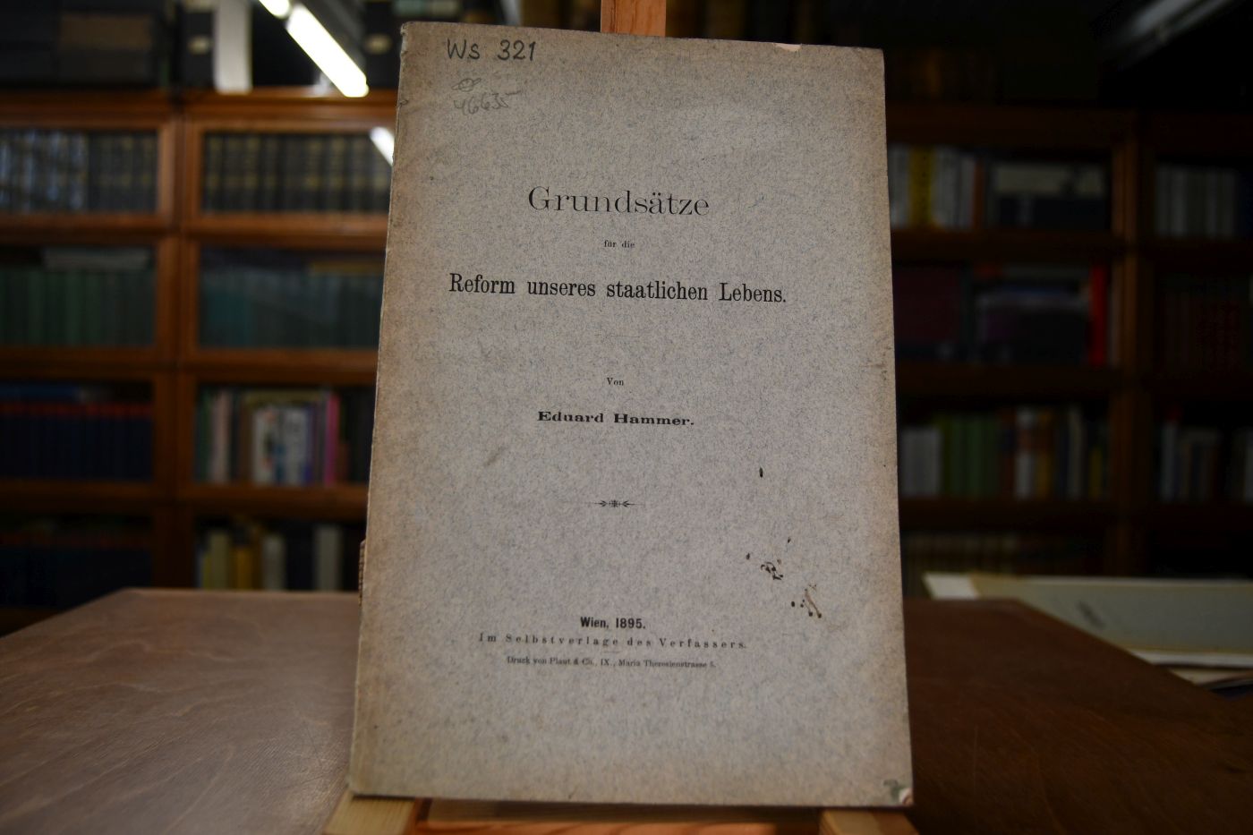 Grundsätze für die Reform unseres staatlichen Lebens.
