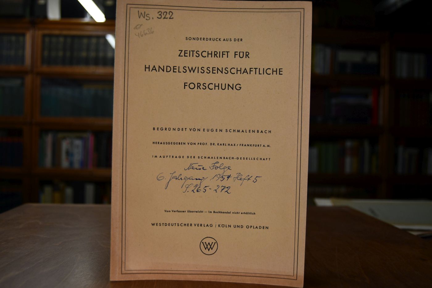 Schmalenbachs "Dynamische Bilanz"