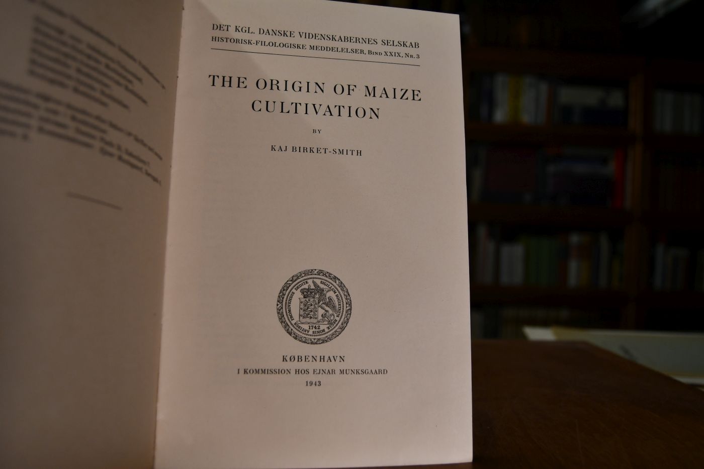 The Origin of Maize Cultivation.