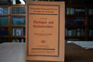 Die deutsche Reitvorschrift 1912 im Lichte der ...