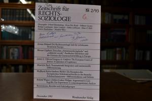 Zwischen "Gemeinsamkeitsglaube" und "soliraite ...