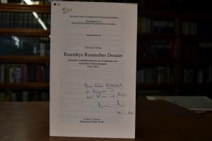 Kautskys Russisches Dossier. Deutsche Sozialdem...