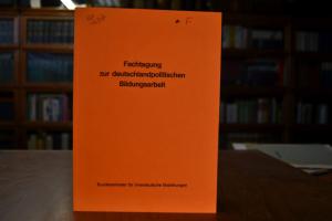 Fachtagung zur deutschlandpolitischen Bildungsa...