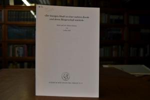 "Der hiesigen Stadt zu eine wahren Zierde und d...