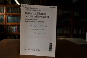 Die Neuordnung des Justizwesens in der SBZ/DDR ...