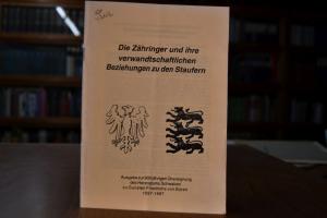 Die Zähringer und ihre verwandtschaftlichen Bez...